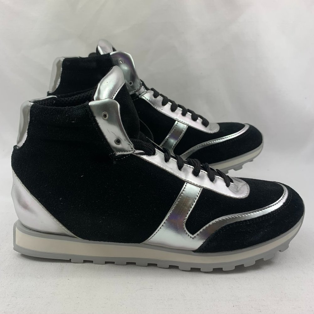 P.A.R.O.S.H. Women's All Suede Two-Tone Sneakers